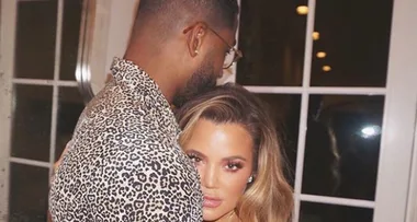 Khloé Kardashian Supports Tristan Thompson at Cleveland Basketball Game