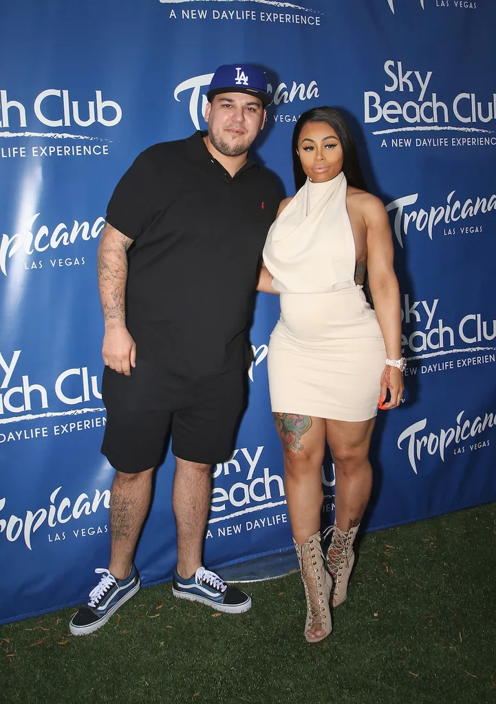 Rob Kardashian and Blac Chyna in May 2016