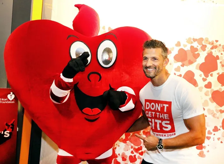 Heart week ambassador, Tim Robards