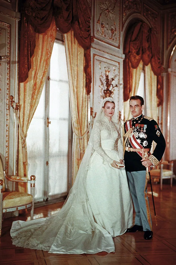 Grace Kelly became Princess of Monaco when she wed Prince Rainier III of Monaco