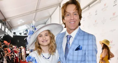 Anna Nicole Smith’s daughter Dannielynn attends the Kentucky Derby
