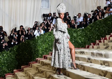 Rihanna’s Pope-inspired Met Gala beauty