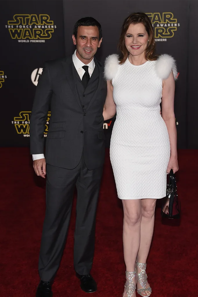 geena davis divorce