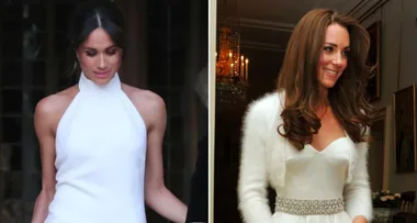 Royal wedding flashback! See Kate Middleton’s 2011 reception dress next to Meghan Markle’s