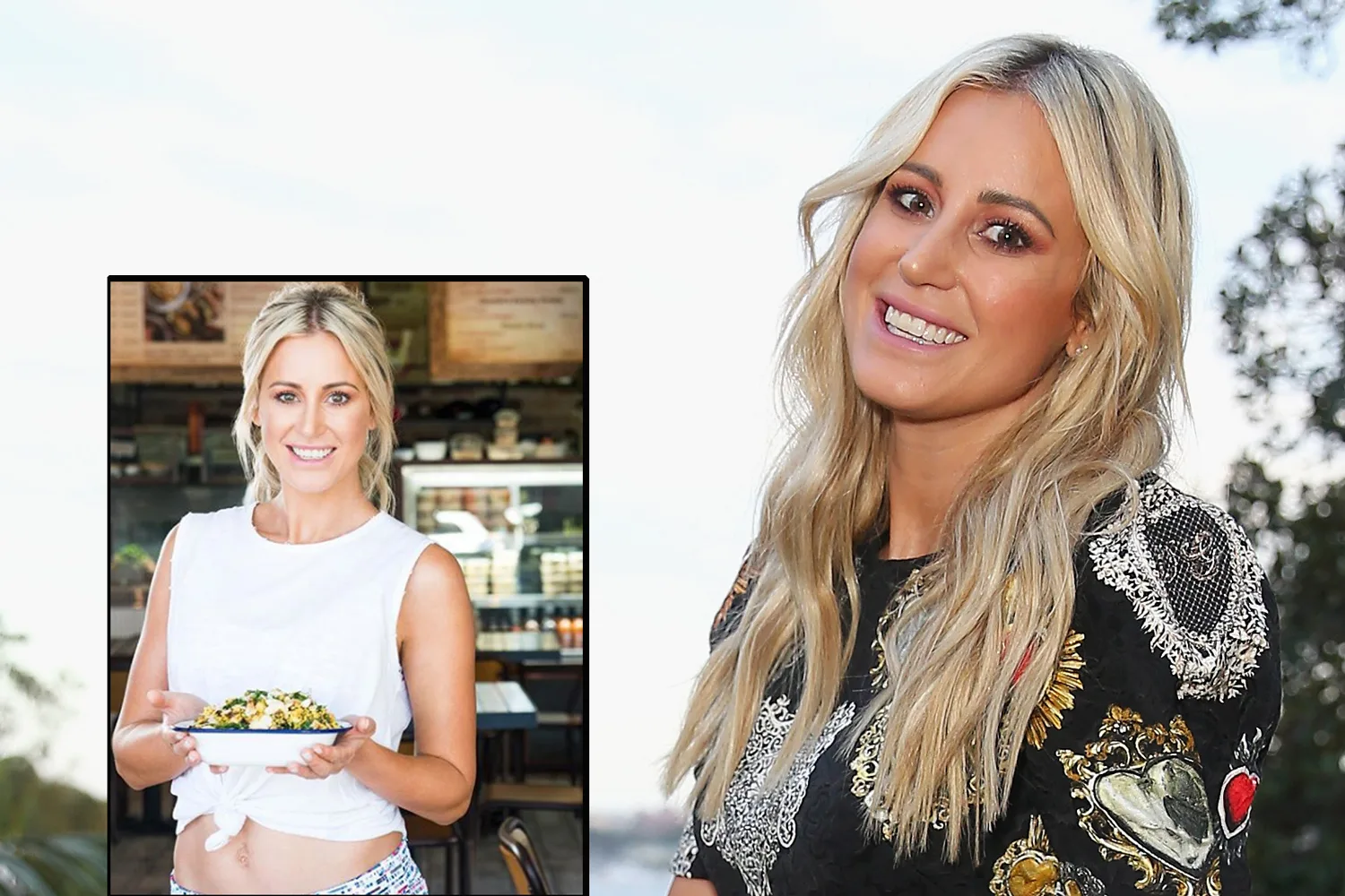 Roxy Jacenko’s day on a plate