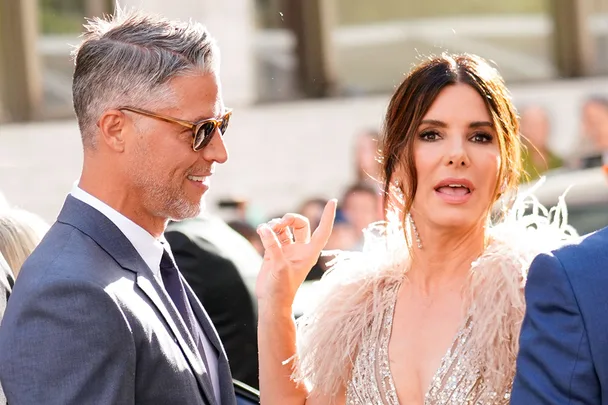 Sandra Bullock and Bryan Randall
