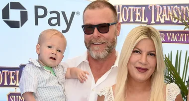 Tori Spelling’s 15-month-old son has been stabbed by nails at a hotel