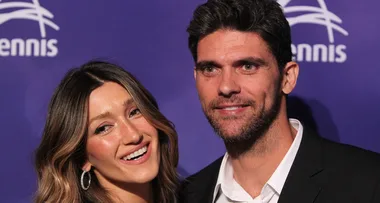 Mark Philippoussis and his wife share rare family photos