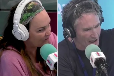 Dave Hughes snaps at Kate Langbroek in off-air rant