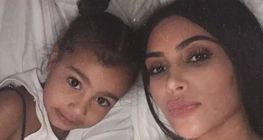 Kim Kardashian Went Out to Eat with Daughter North and Sat Her at a Different Table
