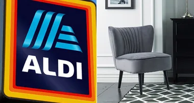 Aldi are selling a stylish velvet chair for under $100