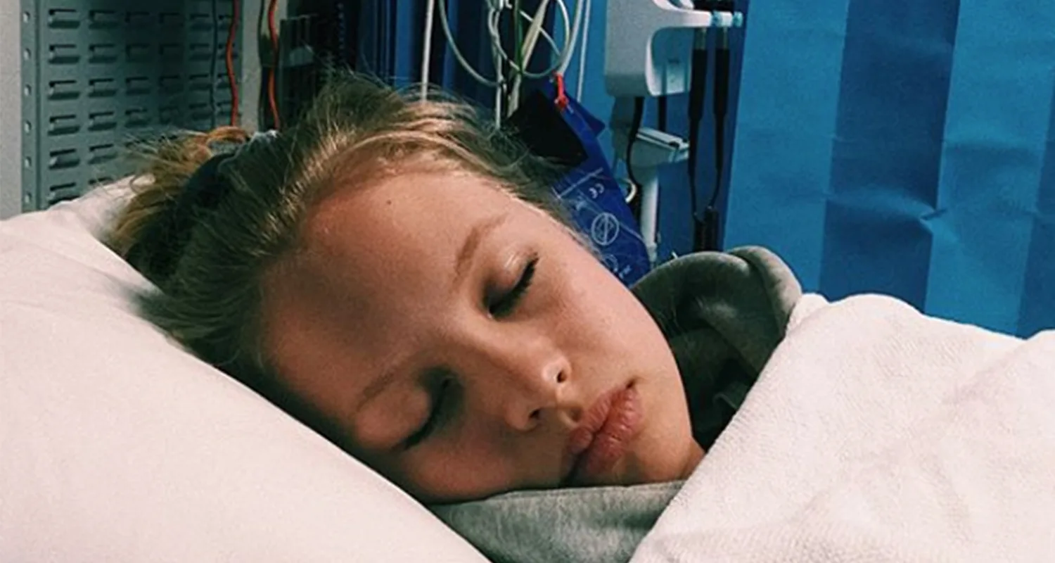 Home and Away’s Olivia Deeble in hospital recovering from brain swelling