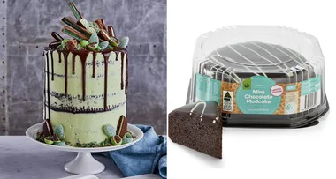 Woolworths release a minty twist on their iconic mudcake