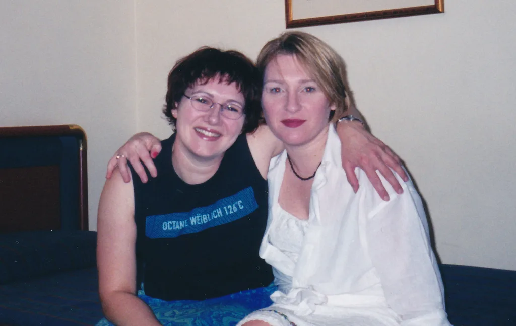 christina sparrow and friend