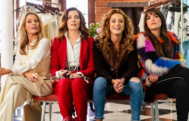 Valance stars with Madeleine West, Annie Maynard and Isabella Giovinazzo