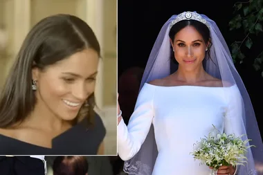 Meghan Markle reveals ‘secret memento’ from her first date sewn in wedding dress