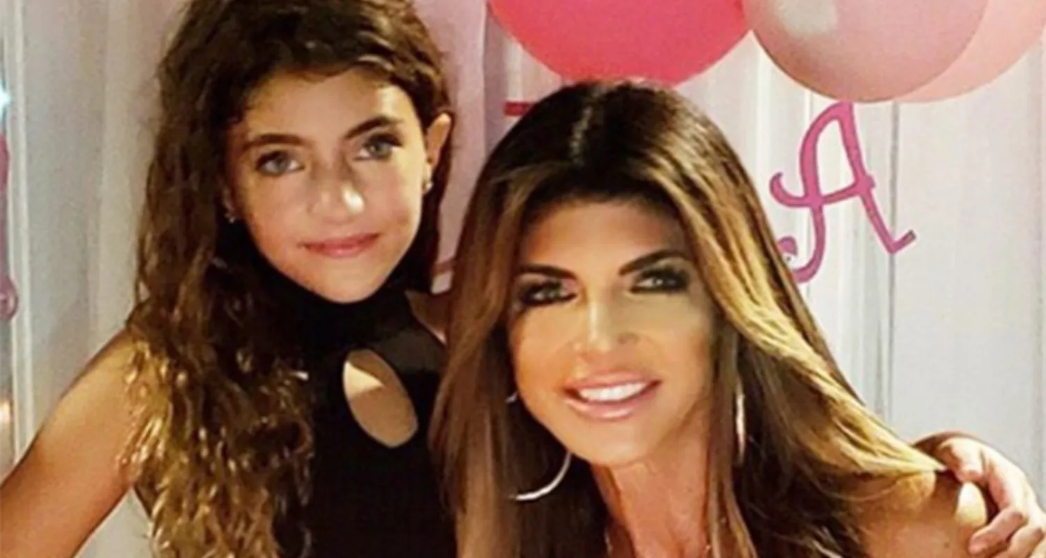 Teresa Giudice is being slammed for sharing these photos of her daughter, 9