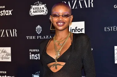 The model that went into labour at the Rihanna FENTY beauty show