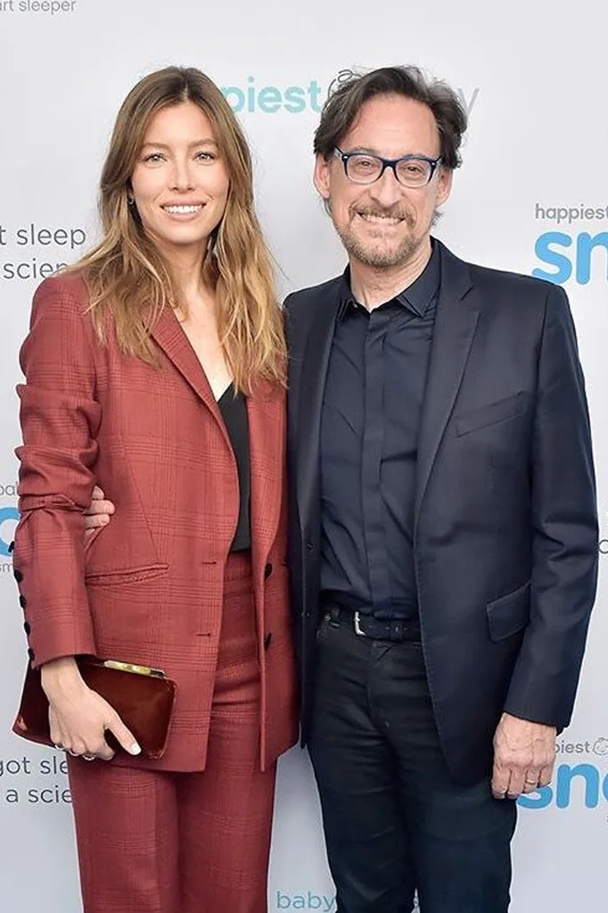 Jessica Biel and Harvey Karp