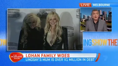 Lindsay Lohan’s mum is over $1 million in debt