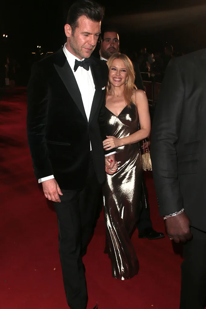 Kylie Minogue and Paul Solomons