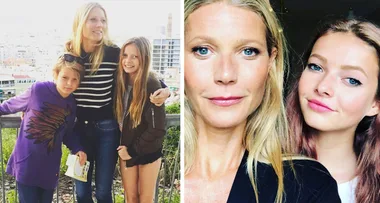 Gwyneth Paltrow shares a stunning rare photo of Apple for National Daughter Day