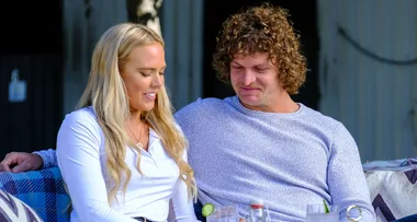 The Bachelor’s Nick and Cass in hiding