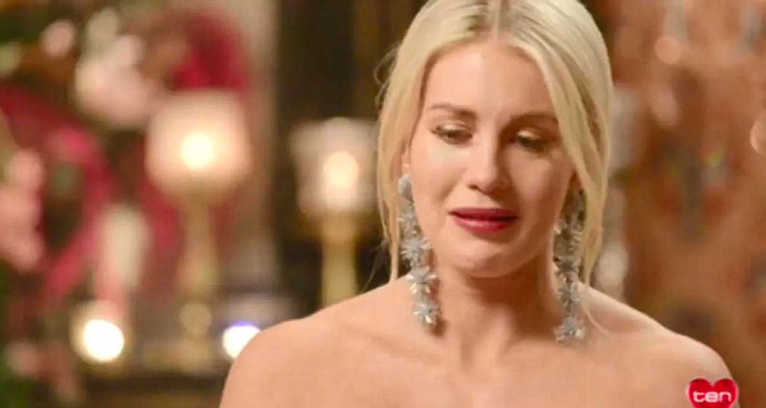 Ali Oetjen cries in The Bachelorette premiere