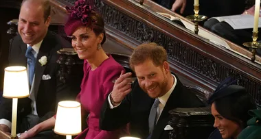 Kate Middleton and Prince William break royal protocol at the royal wedding