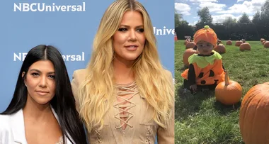 Kourtney Kardashian Shares Adorable Snap of Sister Khloé’s Daughter True Dressed Like a Pumpkin