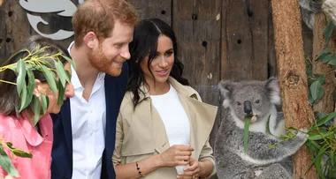 Meghan Markle and Prince Harry are at Taronga Zoo
