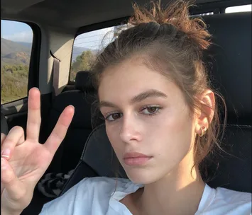 Kaia Gerber, 17, Shows Off New Tattoo on Instagram