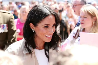 Meghan Markle’s bump reveal