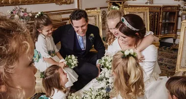 Princess Eugenie shares new photo from Royal wedding portraits