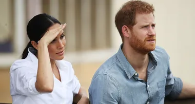 Meghan Markle and Prince Harry outshine the rain in Dubbo