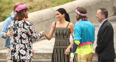 Meghan Markle and Prince Harry splash into Bondi for Day 4 of their Royal Tour