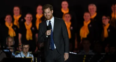 Prince Harry gives moving speech about Meghan at Invictus Games