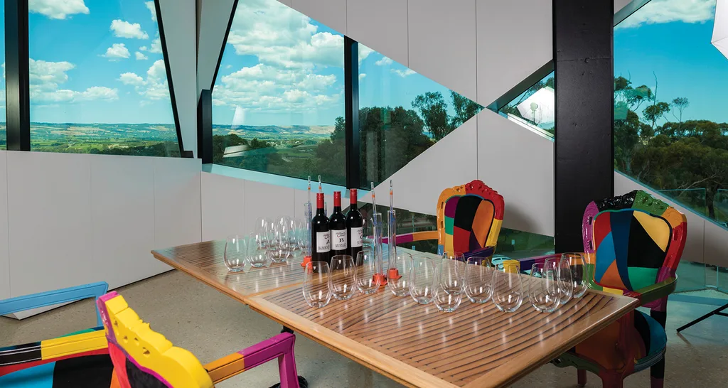 The d’Arenberg Cube at d’Arenburg Winery