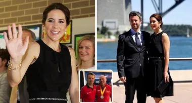 Prince Frederik arrives in Sydney
