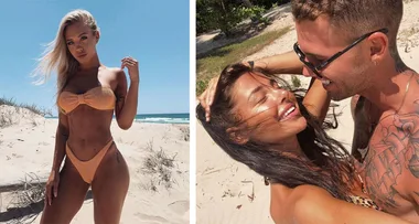 Tammy Hembrow shades Reece Hawkins girlfriend London Goheen