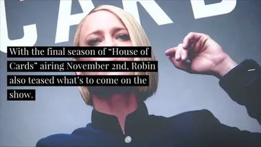 Robin Wright Talks About Her Busy Honeymoon