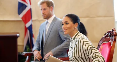 Meghan Markle rocks another Martin Grant dress with Prince Harry in Tonga