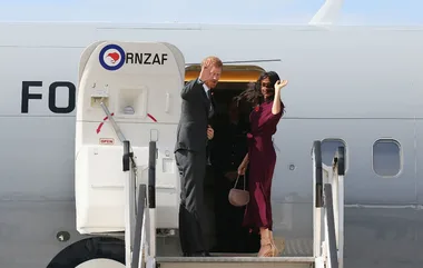 Harry and Meghan farewell Australia