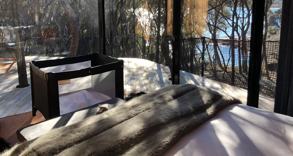 The view from the bedroom