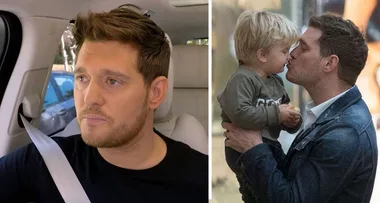 Michael Buble breaks down during James Corden’s Carpool Karaoke talking about Noah’s cancer battle