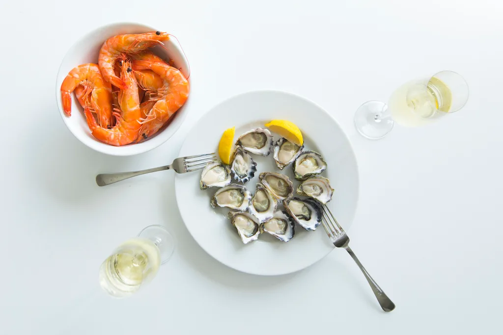 Fresh seafood