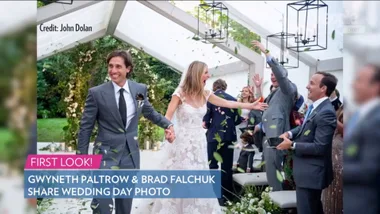 Gwyneth Paltrow Shares First Wedding Photo with Brad Falchuk: See Her Gorgeous Dress