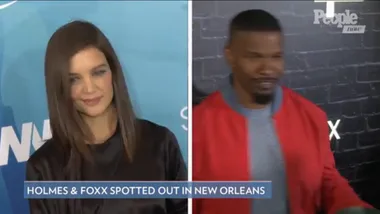 Katie Holmes Grabs Dinner with Jamie Foxx in New Orleans After Engagement Rumors Are Denied