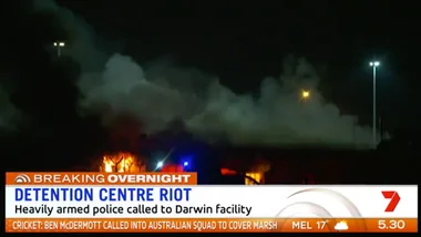 Darwin detention centre riot