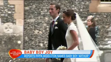 Pippa Middleton reportedly names baby boy ‘Arthur’